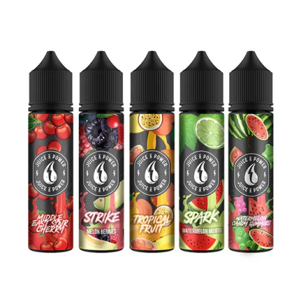 Juice N Power Shortfills 50ml (70VG/30PG)