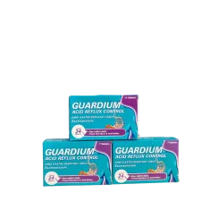 Guardium Tablets Heartburn and Acid Reflux Control, Pack of 7