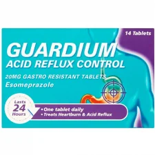 Guardium Tablets Heartburn and Acid Reflux Control - 14 Tablets