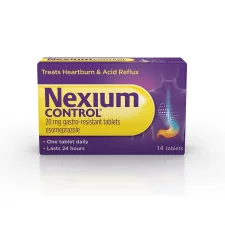 Nexium Control For Heartburn And Acid Reflux 20mg – 14 Tablets