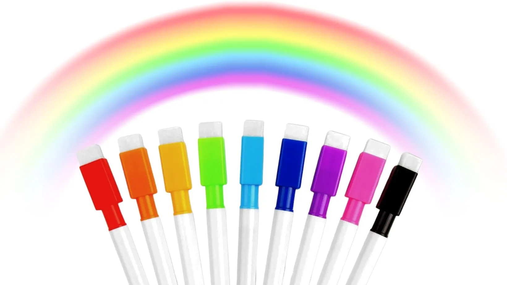 8 colors magnetic whiteboard markers